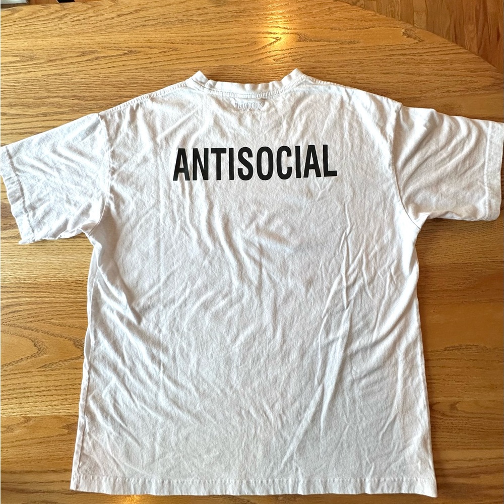 Vetements “Antisocial” graphic tee - Large - Picture 2 of 7